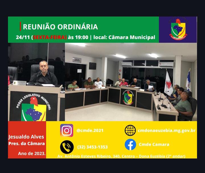 REUNIÃO ORDINÁRIA