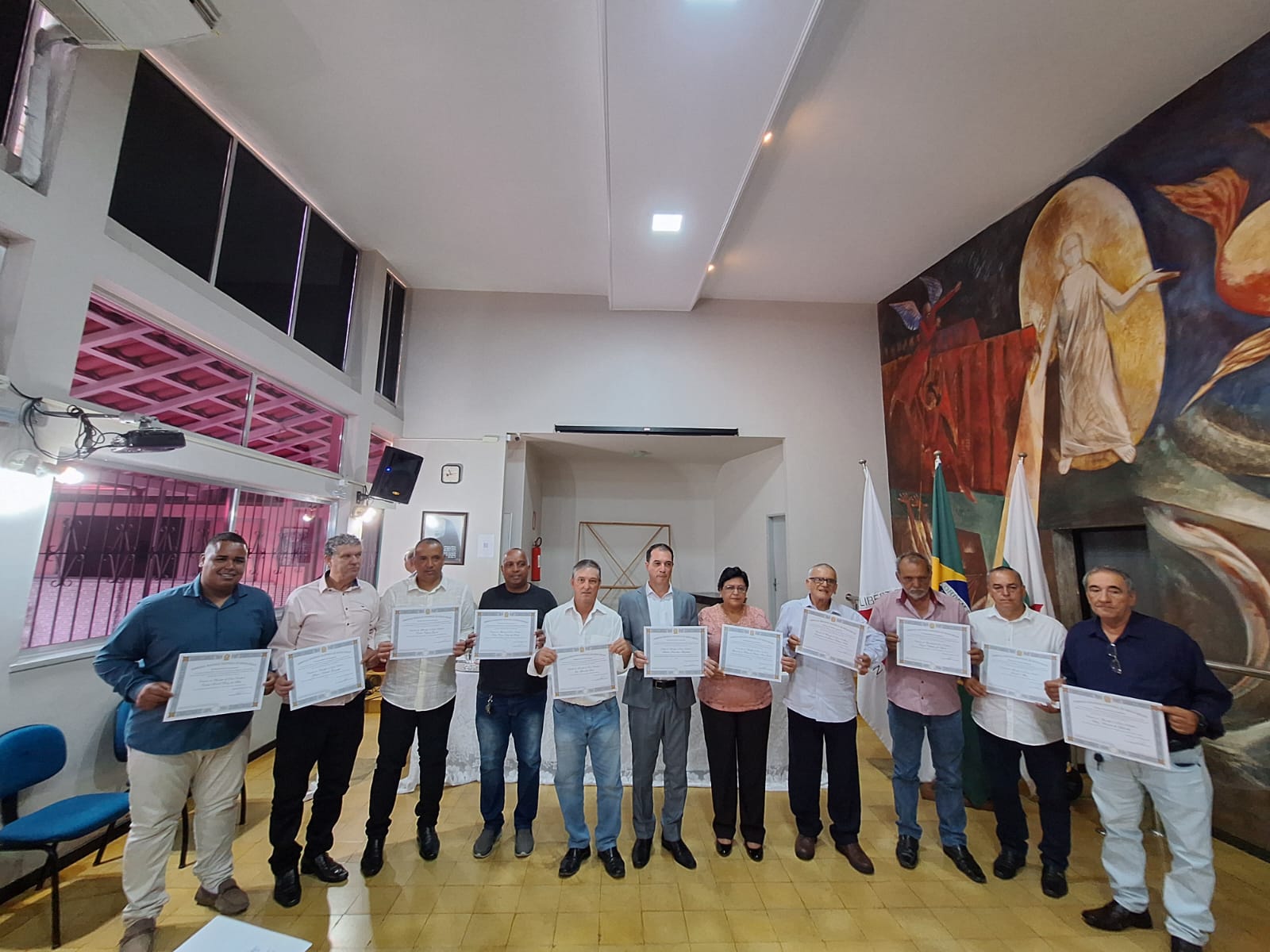 DIPLOMAÇÃO DOS VEREADORES PREFEITO E VICE PREFEITO PARA O MANDATO DE 2025 À 2028.