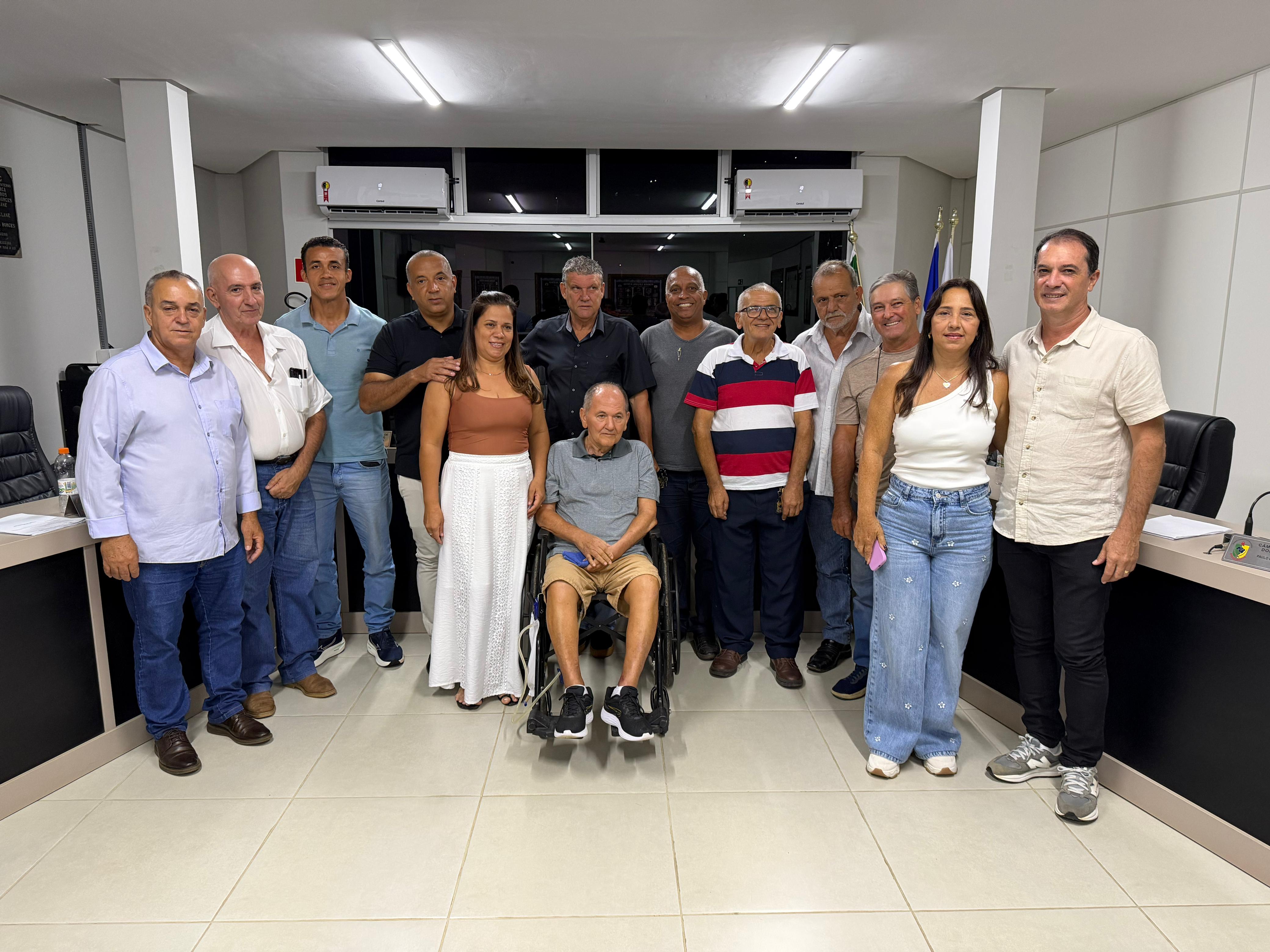 Homenagem ao ex Vereador Antônio Carlos Teixeira 